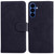Samsung Galaxy S26 Skin Feel Pure Color Flip Leather Phone Case - Black
