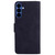 Samsung Galaxy S26 Skin Feel Pure Color Flip Leather Phone Case - Black
