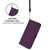 Samsung Galaxy S26 Skin Feel Solid Color Leather Phone Case with Lanyard - Violet