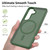 Samsung Galaxy S26 Skin Feel TPU Hybrid PC MagSafe Phone Case - Dark Green