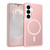 Samsung Galaxy S26 Skin Feel TPU Hybrid PC MagSafe Phone Case - Pink
