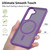 Samsung Galaxy S26 Skin Feel TPU Hybrid PC MagSafe Phone Case - Purple