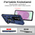 Samsung Galaxy S26 Sliding Camshield Holder Phone Case - Blue