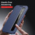 Samsung Galaxy S26 Smart View Window Leather Phone Case - Blue