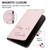 Samsung Galaxy S26 Smile Embossing RFID Leather Phone Case - Pink