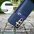 Samsung Galaxy S26 Solid Color Card Slots Bracket PU Phone Case - Blue