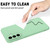 Samsung Galaxy S26 Solid Color Liquid Silicone Dropproof Full Coverage Phone Case - Green