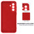 Samsung Galaxy S26 Solid Color Liquid Silicone Dropproof Full Coverage Phone Case - Red