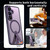 Samsung Galaxy S26 Star Shine Series TPU + PC MagSafe Phone Case with Fold Holder - Purple