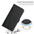 Samsung Galaxy S26 Stitching Calf Texture Buckle Leather Phone Case - Black