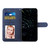 Samsung Galaxy S26 Stitching Calf Texture Buckle Leather Phone Case - Blue