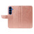 Samsung Galaxy S26 Swallowtail Butterfly Embossed Leather Phone Case - Rose Gold