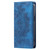Samsung Galaxy S26 Totem Embossed Magnetic Leather Phone Case - Blue