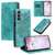 Samsung Galaxy S26 Totem Embossed Magnetic Leather Phone Case - Green
