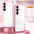 Samsung Galaxy S26 Transparent Plating Fine Hole Phone Case - Transparent