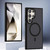 Samsung Galaxy S26 Transparent TPU Hybrid PC Magsafe Phone Case - Black