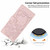 Samsung Galaxy S26 Tree Cat Embossed Flip Vegan Leather Phone Case - Rose Gold