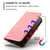 Samsung Galaxy S26 Tulips Butterfly Pattern Magnetic Vegan Leather Phone Case - Pink