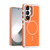 Samsung Galaxy S26 Vibrant Dual-color TPU + Acrylic Magnetic Phone Case - Orange