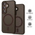 Samsung Galaxy S26 XDcase Skin Feel Magnetic Frosted Phone Case with Lens Film - Brown