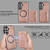 Samsung Galaxy S26 Zipper Wallet Split MagSafe Leather Back Phone Case - Rose Gold