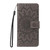 Samsung Galaxy S26 Embossed Sunflower Pattern Flip Leather Phone Case - Grey
