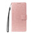 Samsung Galaxy S26 Embossed Sunflower Pattern Flip Leather Phone Case - Rose Gold