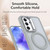 Samsung Galaxy A37 5G Bright Color Frosted Skin-feel Camera Bracket Magsafe Phone Case - Grey