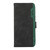 Samsung Galaxy A37 5G ABEEL Color Block Magnetic RFID Leather Phone Case - Black-Green