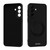 Samsung Galaxy A37 5G ABEEL Skin-friendly Feel Magnetic Liquid Silicone Phone Case with Holder - Black