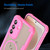 Samsung Galaxy A37 5G Armor Glaze MagSafe Magnetic Phone Case - Pink