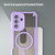 Samsung Galaxy A37 5G Armor Glaze MagSafe Magnetic Phone Case - Purple