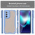 Samsung Galaxy A37 5G Armor Glaze PC Hybrid TPU Phone Case - Blue