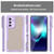 Samsung Galaxy A37 5G Armor Glaze PC Hybrid TPU Phone Case - Purple