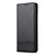 Samsung Galaxy A37 5G AZNS Magnetic Calf Texture Flip Leather Phone Case - Black