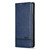 Samsung Galaxy A37 5G AZNS Magnetic Calf Texture Flip Leather Phone Case - Dark Blue