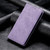 Samsung Galaxy A37 5G Business Solid Color Magnetic RFID Leather Phone Case - Purple