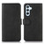 Samsung Galaxy A37 5G Cow Texture Flip Leather Phone Case - Black