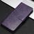 Samsung Galaxy A37 5G Daisy Embossed Leather Phone Case - Dark Purple