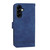 Samsung Galaxy A37 5G Dierfeng Dream Line TPU Hybrid PU Leather Phone Case - Blue