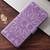 Samsung Galaxy A37 5G Embossed Sunflower Leather Phone Case - Purple