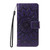 Samsung Galaxy A37 5G Embossed Sunflower Pattern Flip Leather Phone Case - Purple