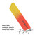 Samsung Galaxy A37 5G ENKAY Hat-Prince MagSafe Rainbow Gradient Silicone Phone Case with Lens Film - Orange Yellow