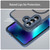Samsung Galaxy A37 5G Fan Dun Series TPU Hybrid PC Frosted Magsafe Phone Case - Blue