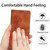 Samsung Galaxy A37 5G Flower Butterfly Embossing Pattern Leather Phone Case - Brown