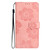 Samsung Galaxy A37 5G Flower Embossing Pattern Leather Phone Case - Pink