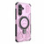 Samsung Galaxy A37 5G J-20 Solid Color MagSafe Magnetic TPU+PC Phone Case - Pink