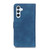 Samsung Galaxy A37 5G KHAZNEH Retro Texture Horizontal Flip Leather Phone Case - Blue