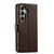 Samsung Galaxy A37 5G LC.IMEEKE Calf Texture Leather Phone Case - Coffee