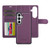 Samsung Galaxy A37 5G LC.IMEEKE L2 Series Detachable Magsafe PU Phone Case with Lanyard - Purple